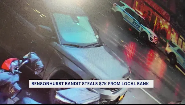 News 12 | Brooklyn | Armed robber steals $7,000 from Bensonhurst bank