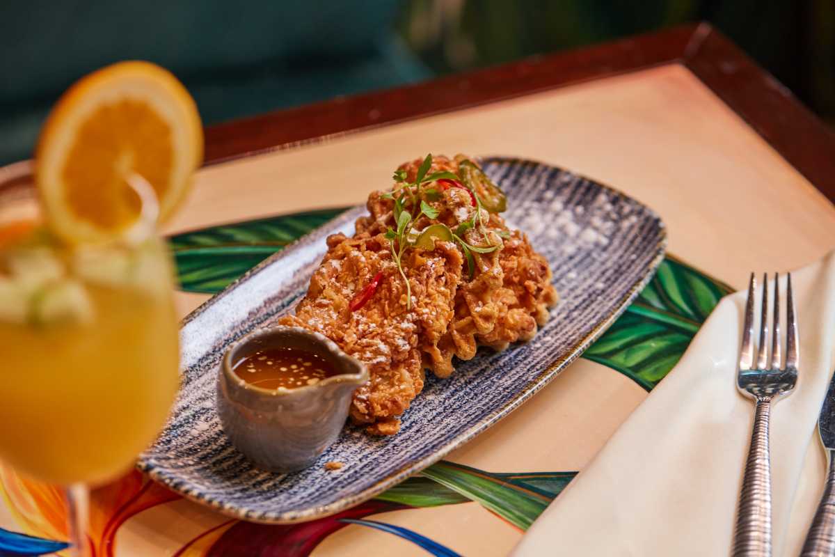 Radio Restaurant's Chicken & Waffles.