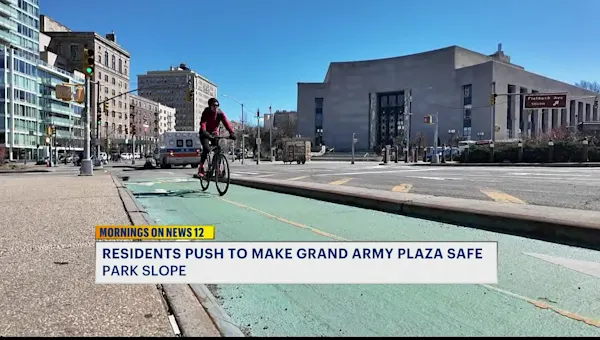 News 12 | Brooklyn |  Park Slope residents push city to fix 'dangerous' Grand  Army Plaza 