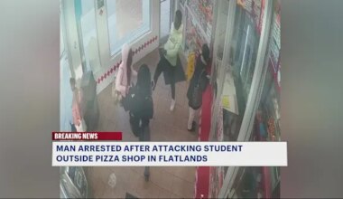 News 12 | Brooklyn | Arrest made in Flatlands attack on teen grabbing pizza near school