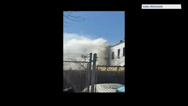 News 12 | Brooklyn | Two people displaced following house fire in Crown Heights