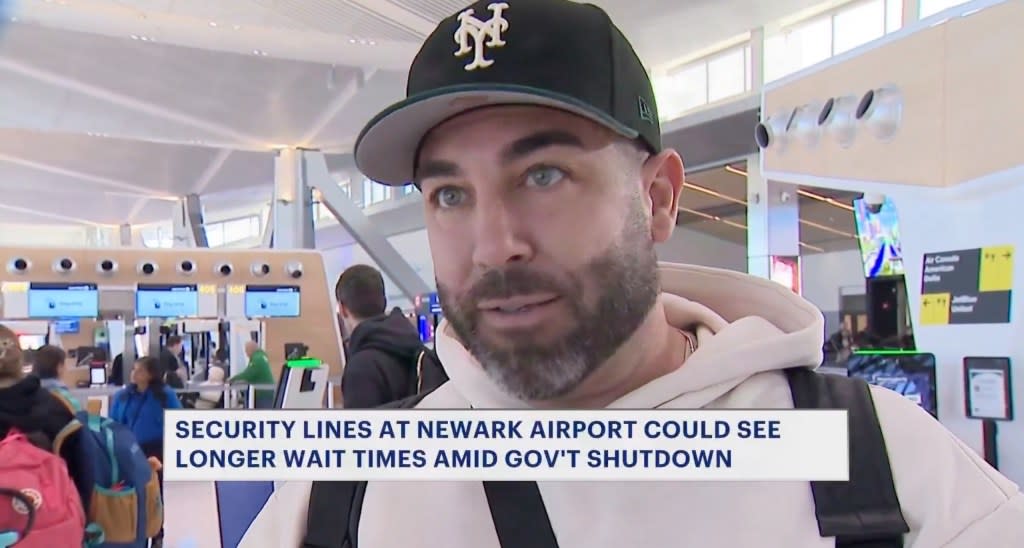 A Brooklyn man said ICE was here to help at Newark Airport. Rapid Response 47