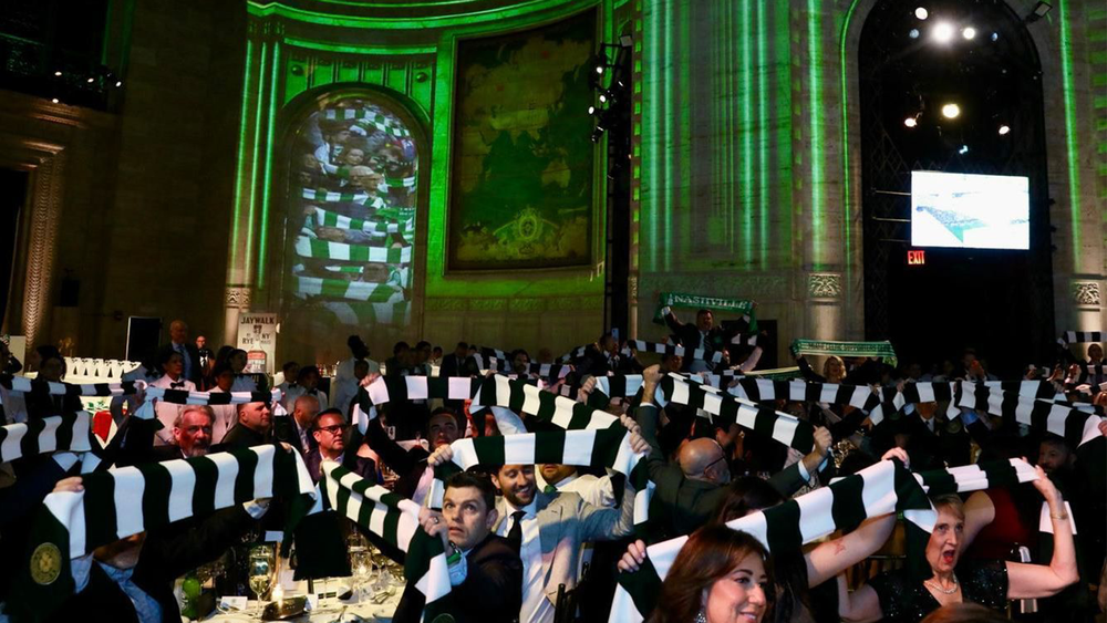 Another incredible night for Celtic FC Foundation in New York City