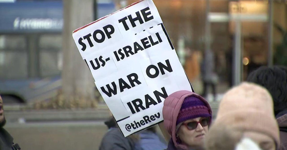 NYC protesters call for end of war with Iran before it has "catastrophic effects"