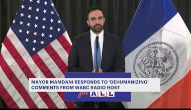 News 12 | Brooklyn | Mayor Mamdani responds to 'dehumanizing' comments from radio host