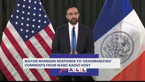 News 12 | Brooklyn | Mayor Mamdani responds to 'dehumanizing' comments from radio host