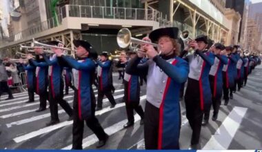 Effingham County students march in NYC St. Patrick's Day parade