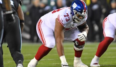 Surprise! New York Giants re-signing Evan Neal to one-year deal