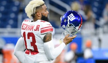 Odell Beckham 'would love' to team with New York Giants' Jaxson Dart