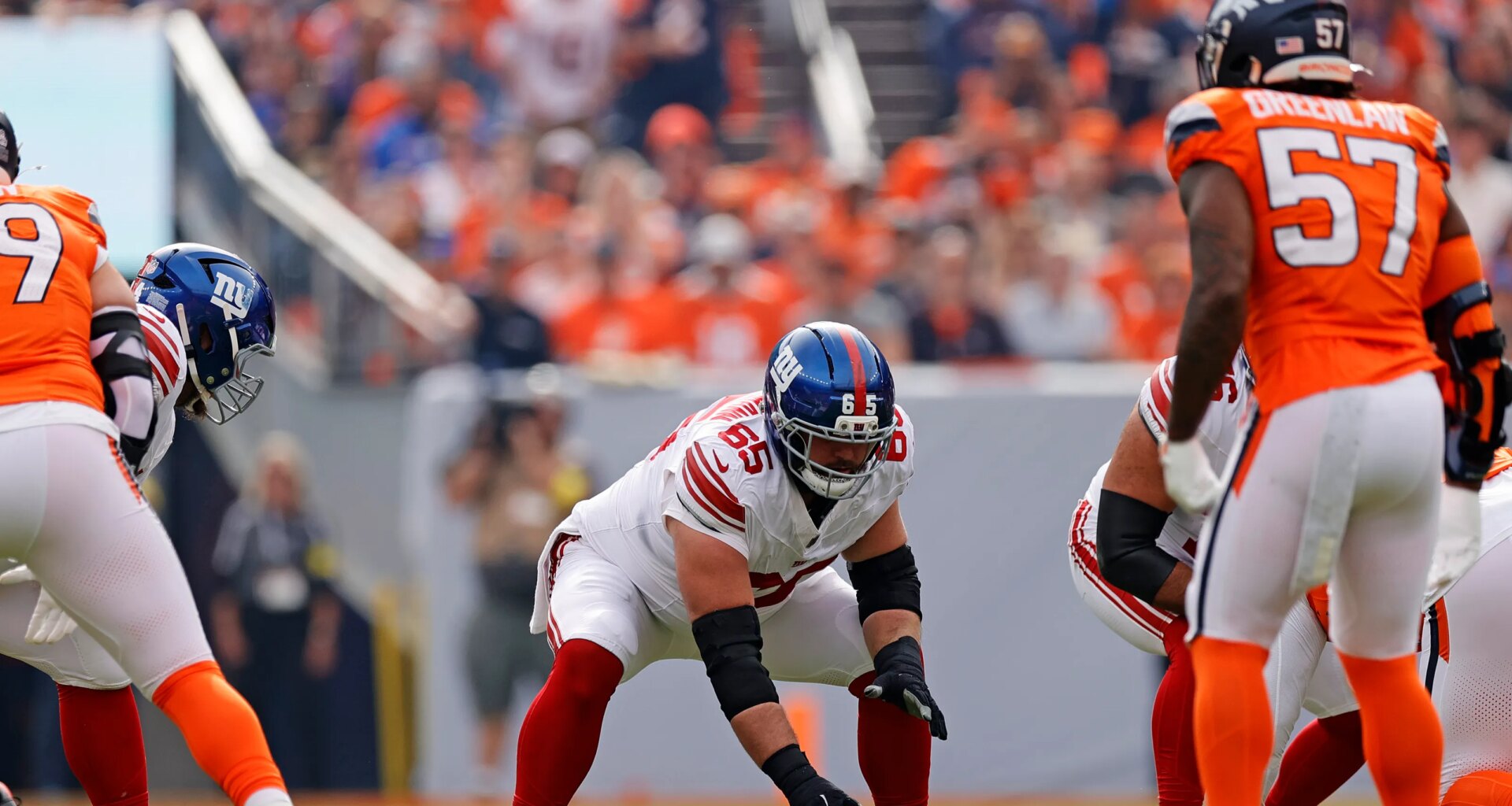 New York Giants release veteran OL James Hudson