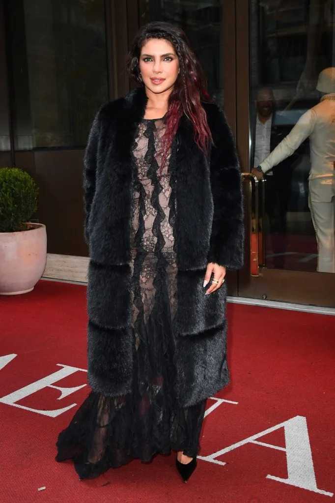 The actress was captured by photographer cameras outside her hotel in Chelsea. JosiahW / BACKGRID