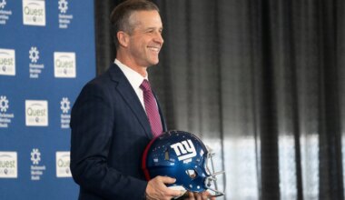 New York Giants' John Harbaugh won't draft based on 'positional value'