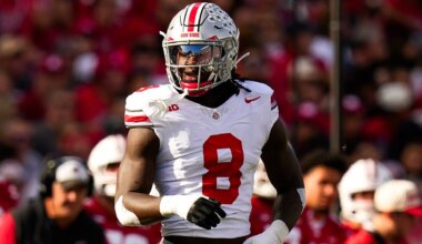New York Giants hosted Ohio State LB Arvell Reese for top-30 visit