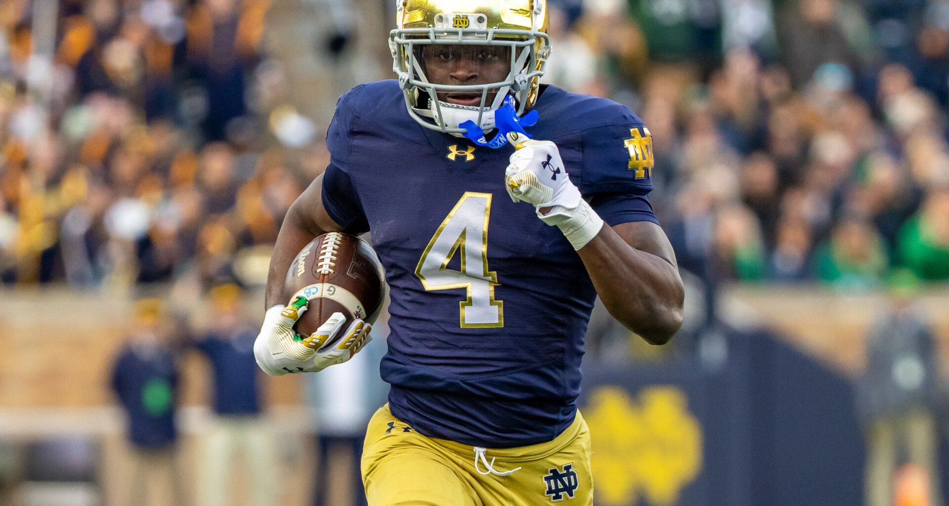 New York Giants hosting Notre Dame RB Jeremiyah Love for top-30 visit
