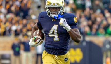 New York Giants hosting Notre Dame RB Jeremiyah Love for top-30 visit