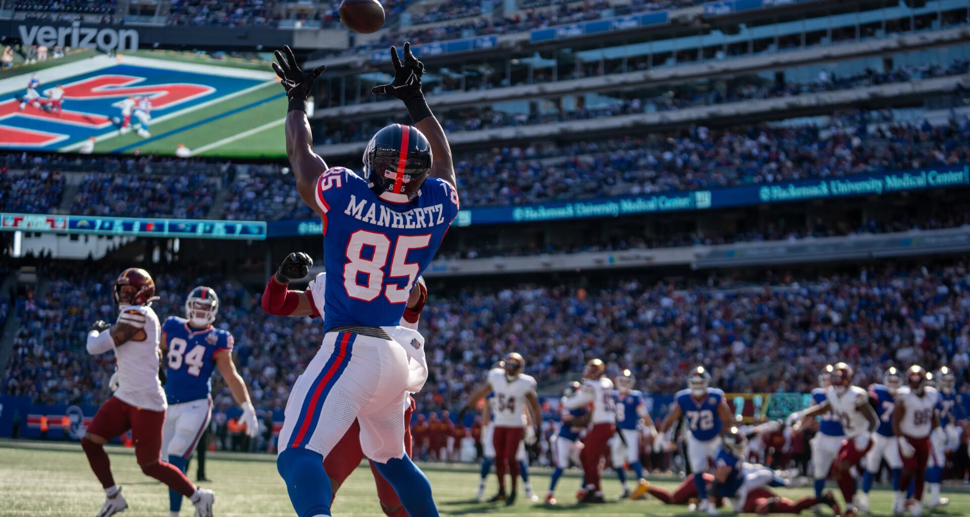 Chris Manhertz on re-signing with New York Giants: 'Means the world'