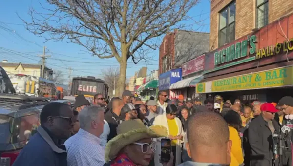 News 12 | Brooklyn | Groups rally against violence after mass shooting outside Canarsie lounge