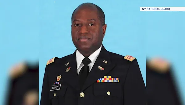 News 12 | Brooklyn | Clarkstown lowers flags to honor Major Sorffly Davius after his death during active duty in Kuwait
