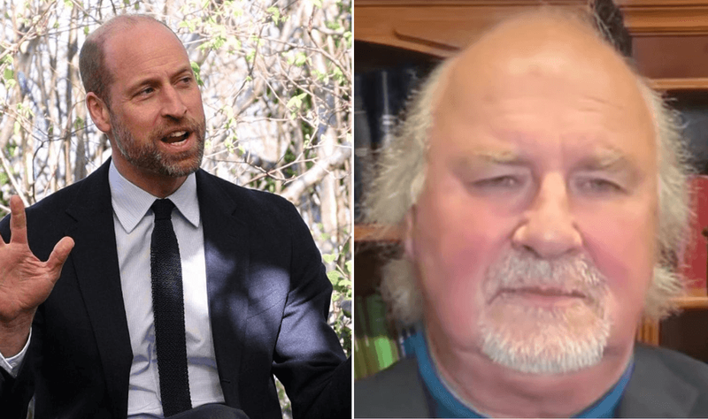 Prince William and Gavin Ashenden | Source: GETTY / FACEBOOK: DR GAVIN ASHENDEN