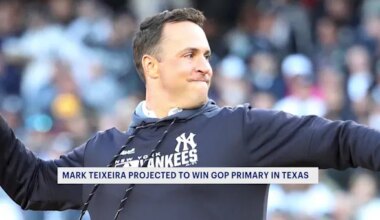 News 12 | Brooklyn | Former Yankee Mark Teixeria moves closer to Congress after GOP primary win in Texas