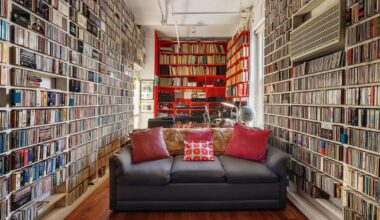 Soho Loft of NYT Critic John Rockwell Has Walls of CDs