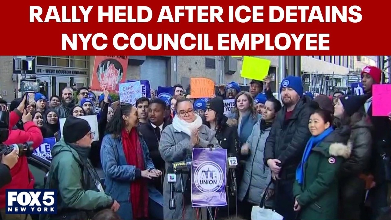 Rally held after ICE detains NYC Council employee