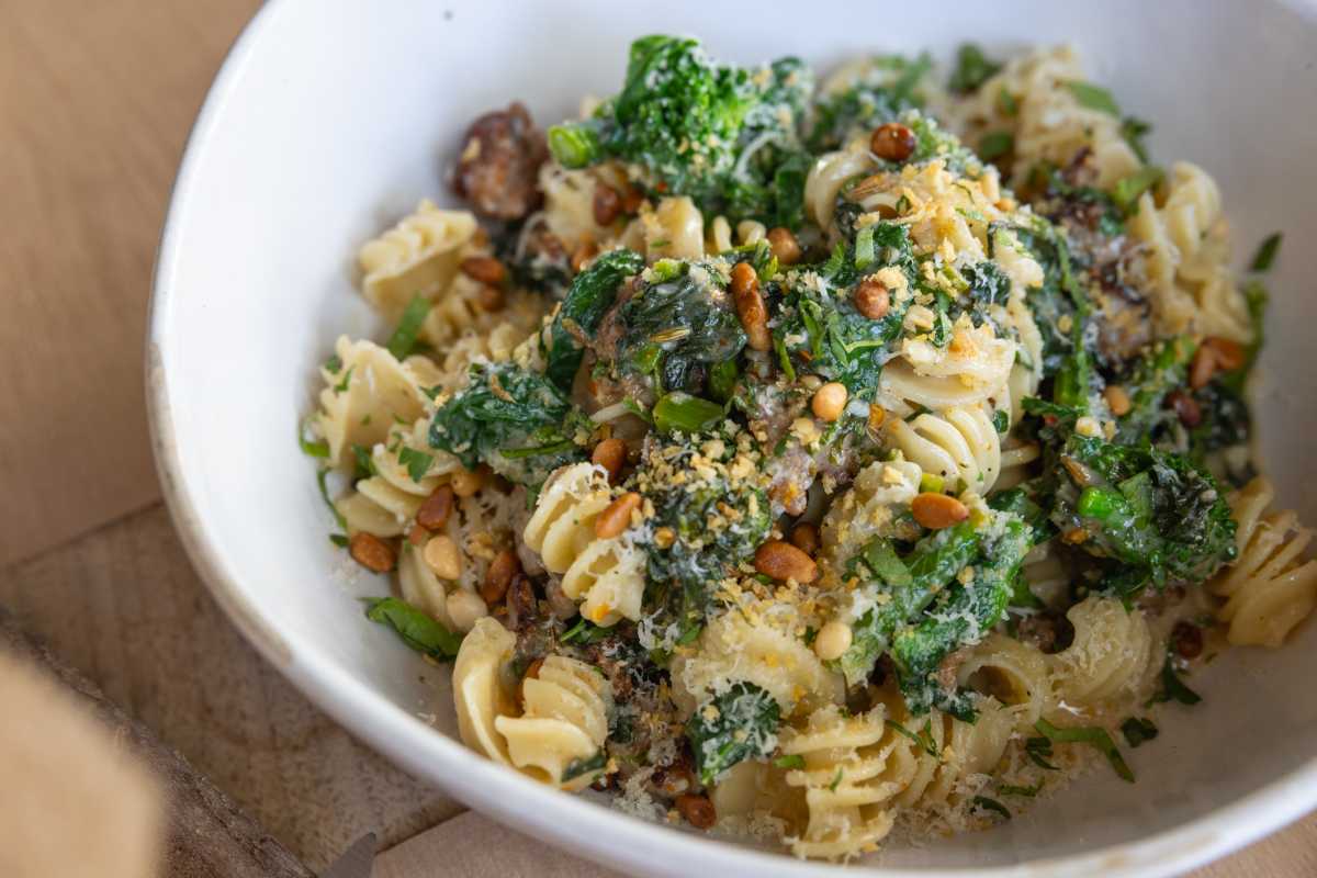 A pasta dish from L'Amico