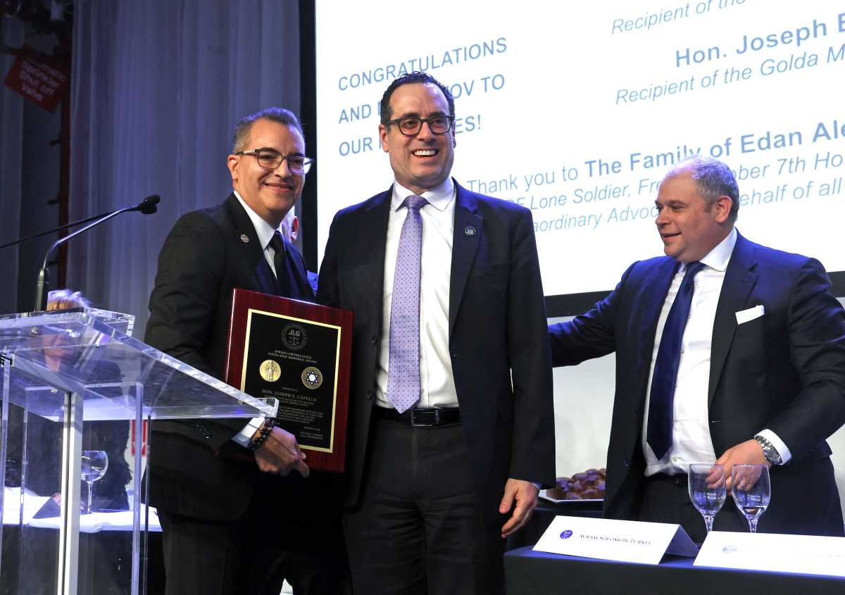 Jewish Lawyers Guild bids ‘mazel tov!’ New York’s top matrimonal judge, high-ranking jurist for the Bronx at annual gala