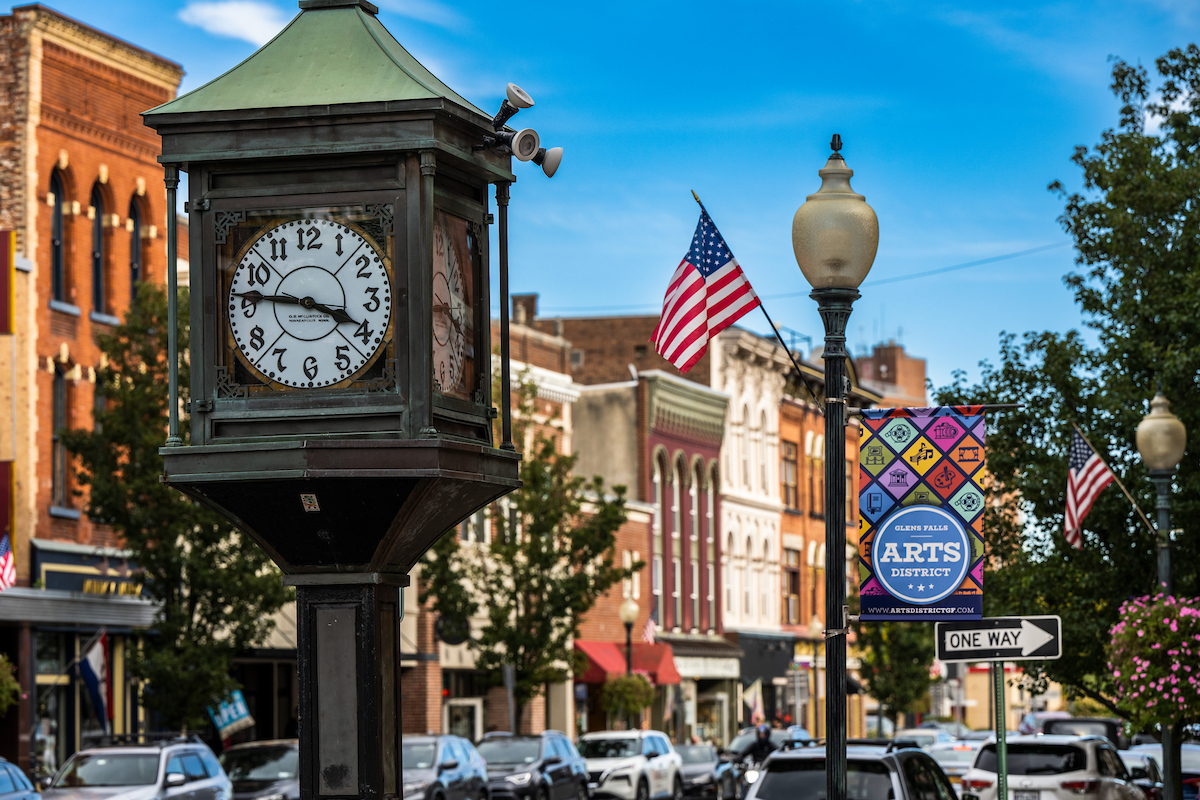 Clock In Glens Falls