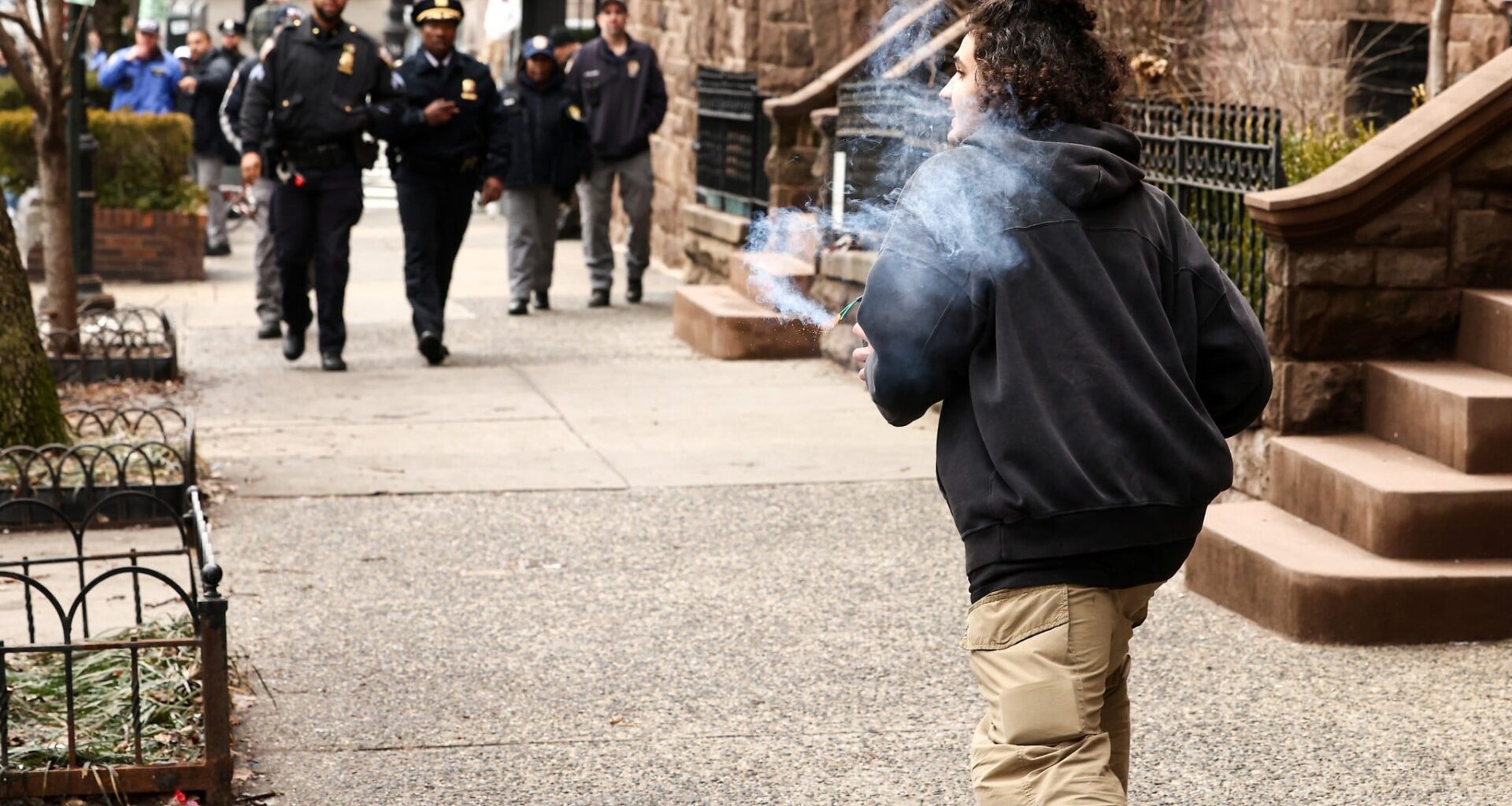 2 arrested for allegedly throwing 'ignited' devices at anti-Muslim protest in NYC