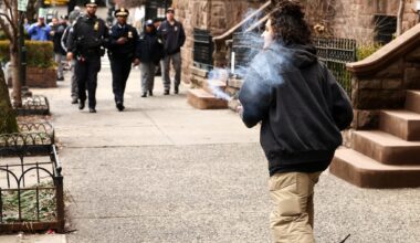 2 arrested for allegedly throwing 'ignited' devices at anti-Muslim protest in NYC