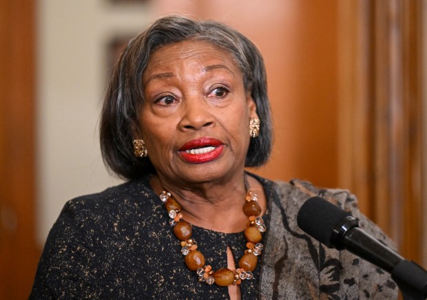 Senate Majority Leader, Andrea Stewart-Cousins.