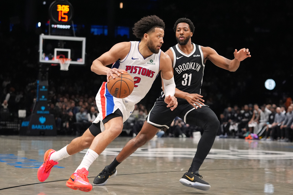 Cade Cunningham returns, Pistons roll past Nets to snap Brooklyn’s streak