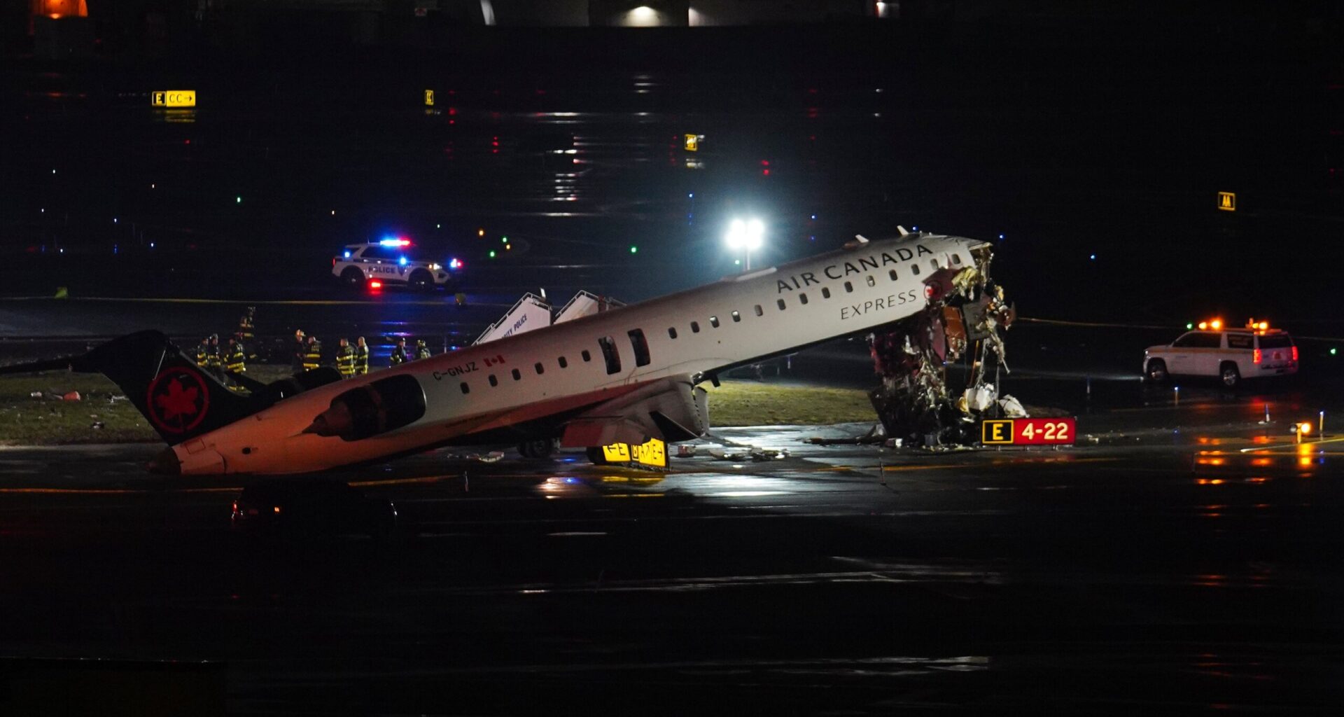 2 people killed in collision between jet and vehicle at New York’s LaGuardia Airport, source says