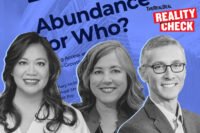 Georgetown Center on Poverty and Inequality's Lelaine Bigelow, economist Jay Parsons and L+M Development Partners’ Lisa Gomez