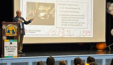 Van Bramer Launches Community Scholarship