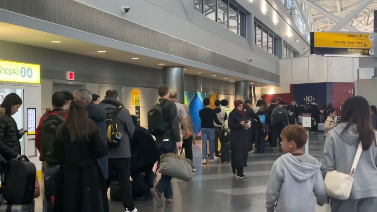 Travelers to face hour-long waits at JFK amid TSA shortages