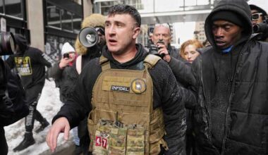 Counterprotester threw improvised explosive at anti-Islam event in NYC, police say