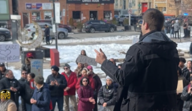 Conflict breaks out between Jersey City BOE president and activist at ICE protest