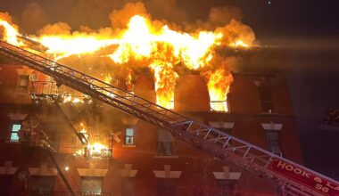 More than 280 FDNY and EMS personnel responded and the cause remains under investigation. (Courtesy FDNY via X)