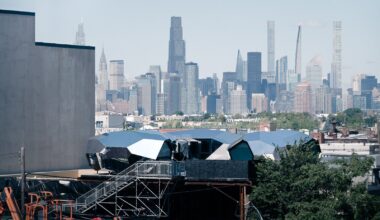 The VIP cabins built for the ill-fated Brooklyn Mirage are for sale. Bring your own crane