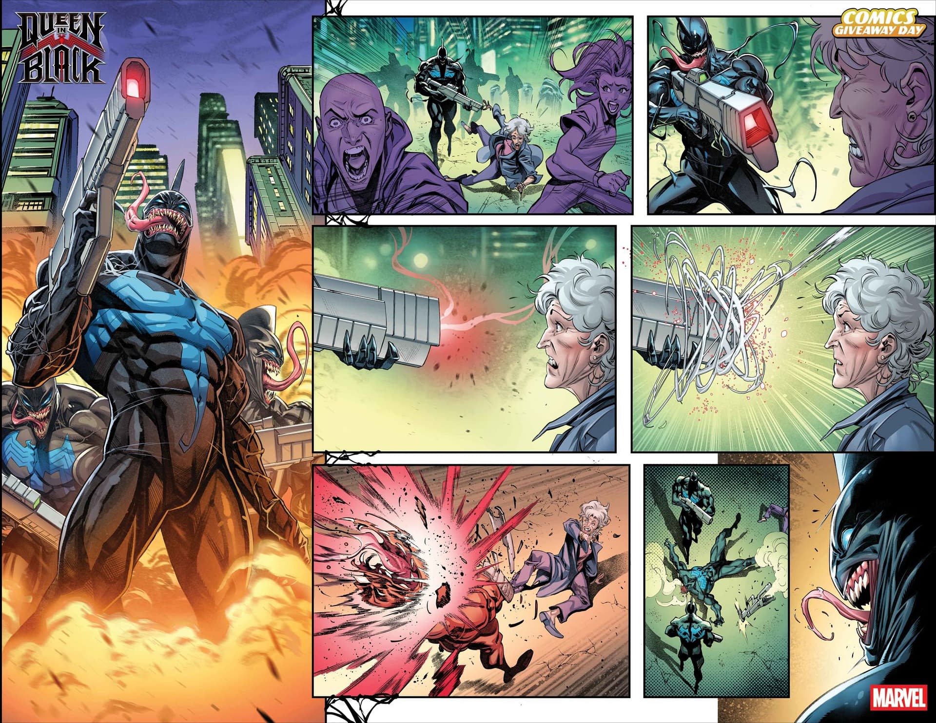 Coverwatch: Queen In Black #1, Marvel Comics Third Blind Bag Revealed