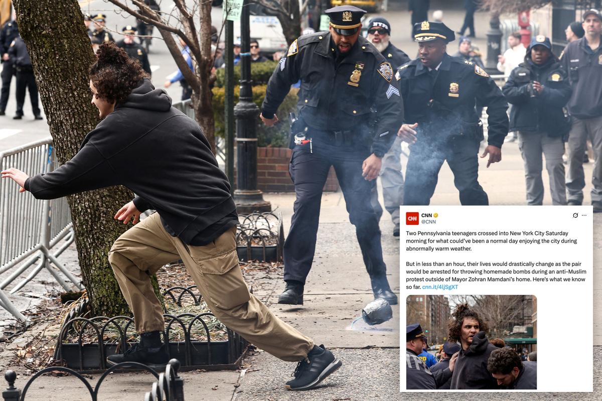 CNN deletes outrageous post downplaying moment suspected terrorists hurled bombs near Gracie Mansion