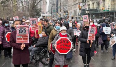 Protesters rally to end the 24-hour work day, call on City Council to pass bill soon – or face ‘sit-in’