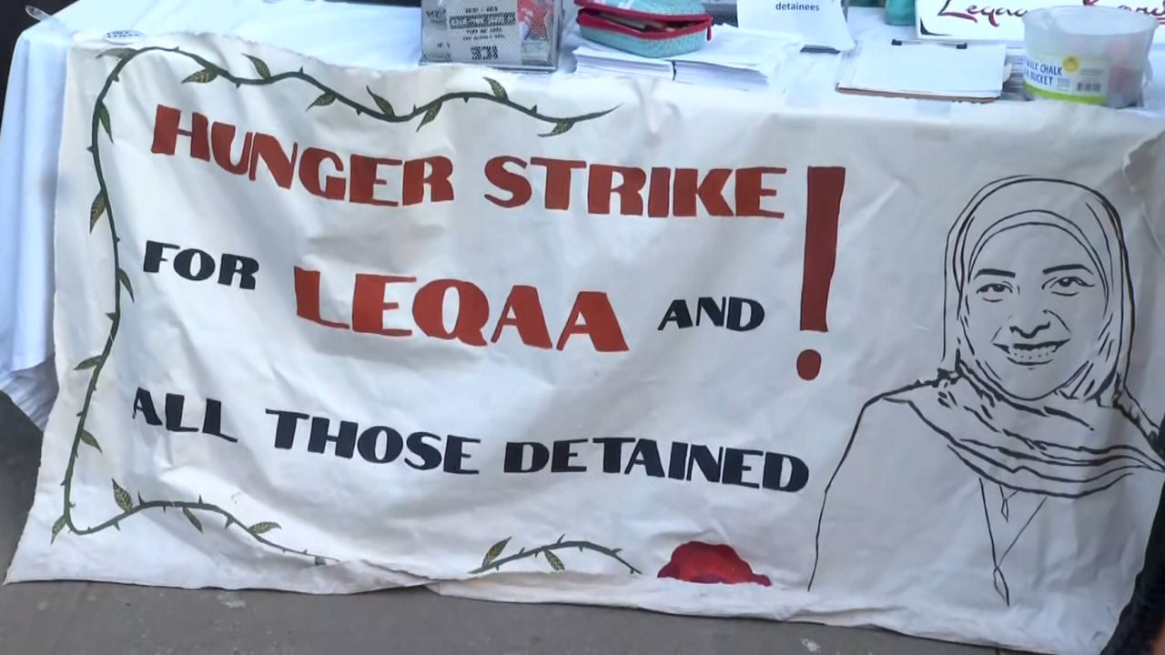 It's been one year since Leqaa Kordia was detained by federal immigration authorities. (Spectrum News NY1)