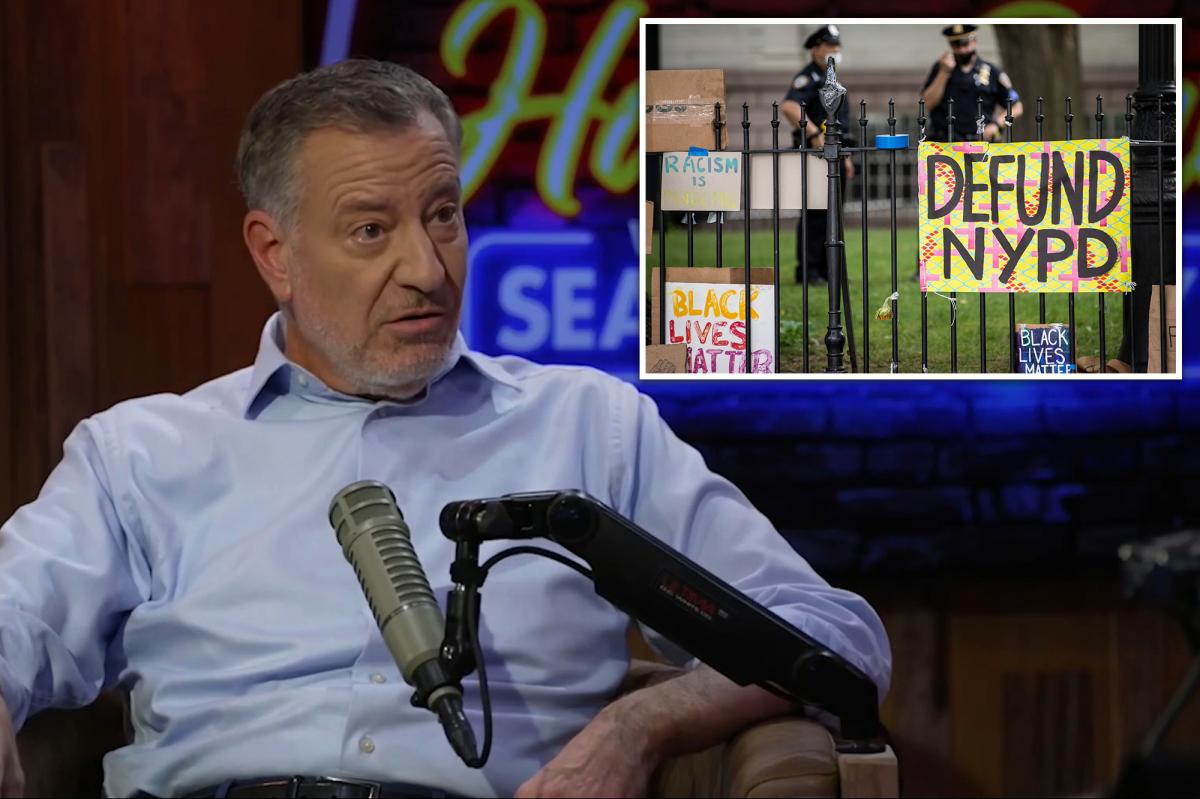Bill de Blasio finally admits ‘defund the police,’ lax borders were bad ideas: ‘Made no sense’