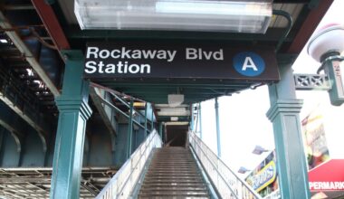 Man, 54, struck by A train, dragged along Queens subway platform