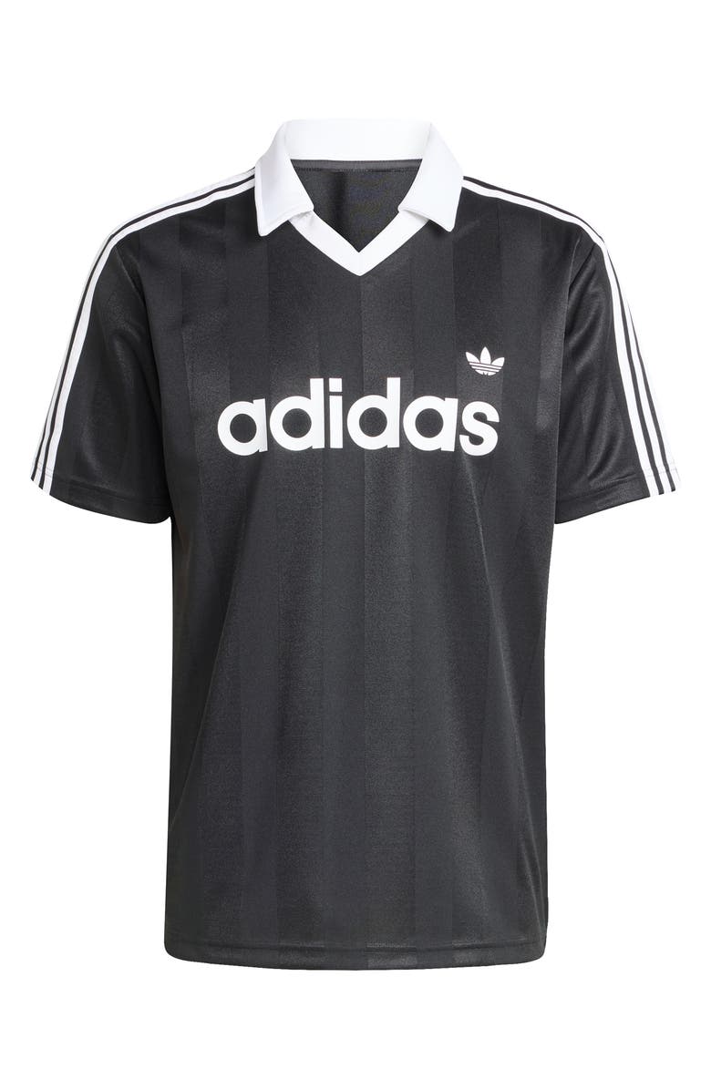 Short Sleeve Stripe Soccer Jersey