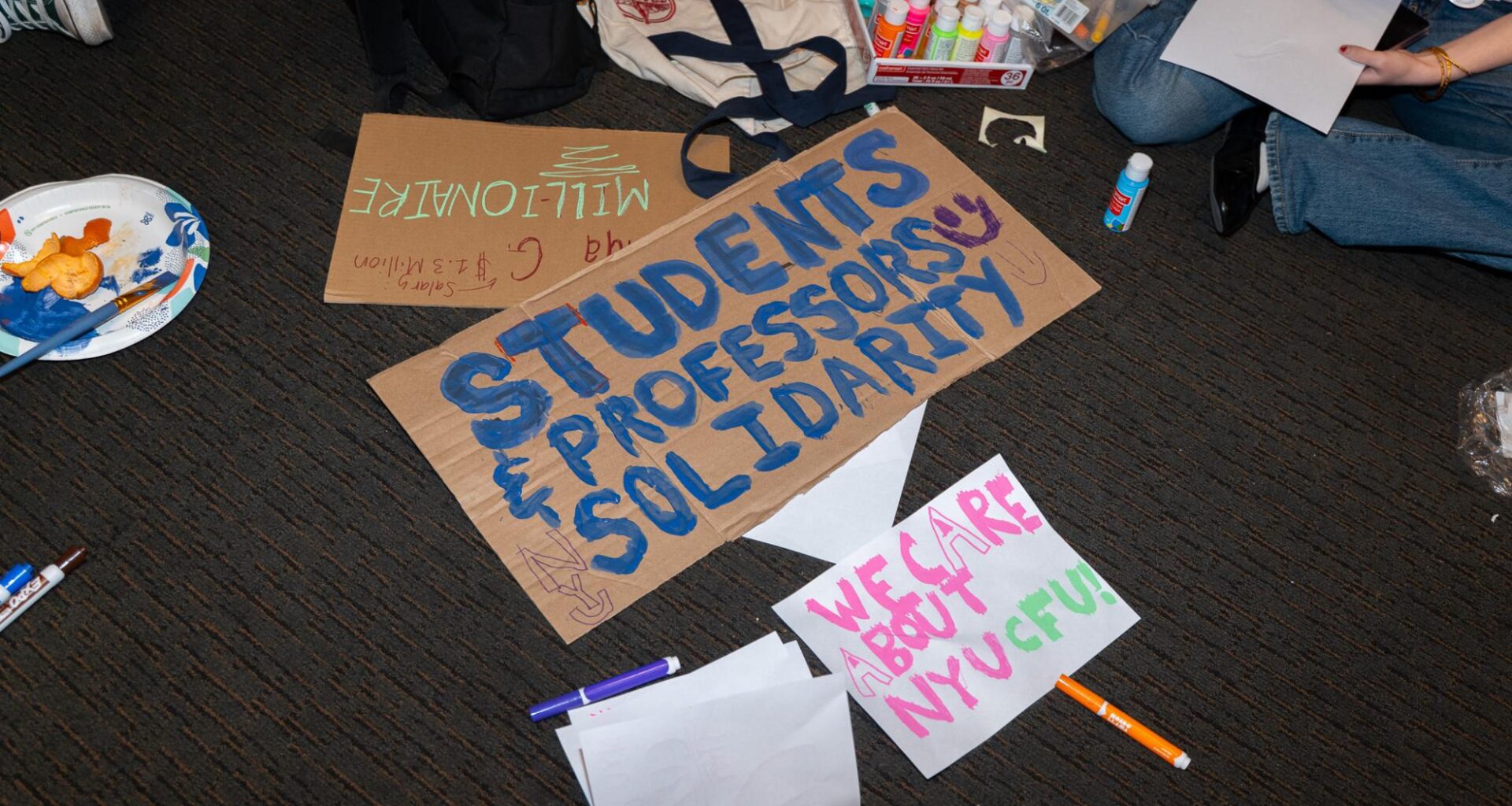 Faculty union prepares students for strike