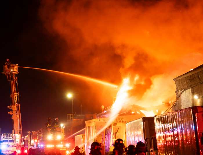 sunset park warehouse fire